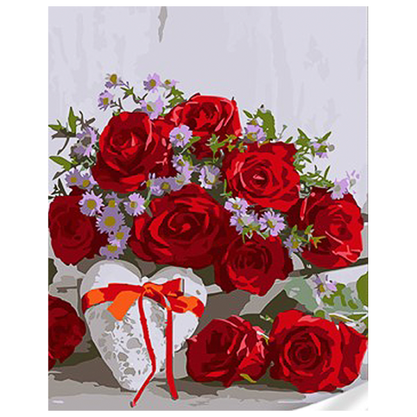 Картина по номерам Strateg Вместо тысячи слов SS1064 40 x 30 cm / Вертикальная photo 1 Картина по номерам Strateg Вместо тысячи слов SS1064 40 x 30 cm / Вертикальная photo 1