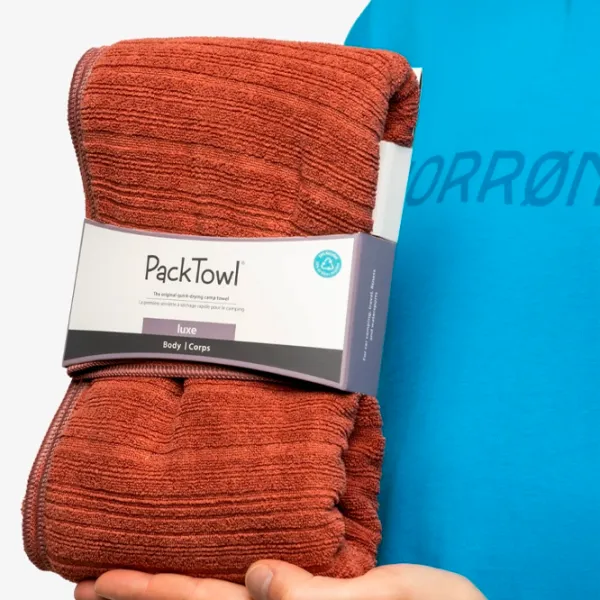 Ștergar Cascade Designs PackTowl RecLuxe Body XL Red photo 2 Ștergar Cascade Designs PackTowl RecLuxe Body XL Red photo 2