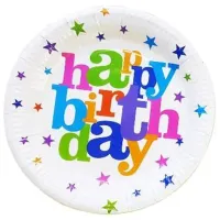 Посуда походная BBQ Happy Birthday Количество в наборе - 10