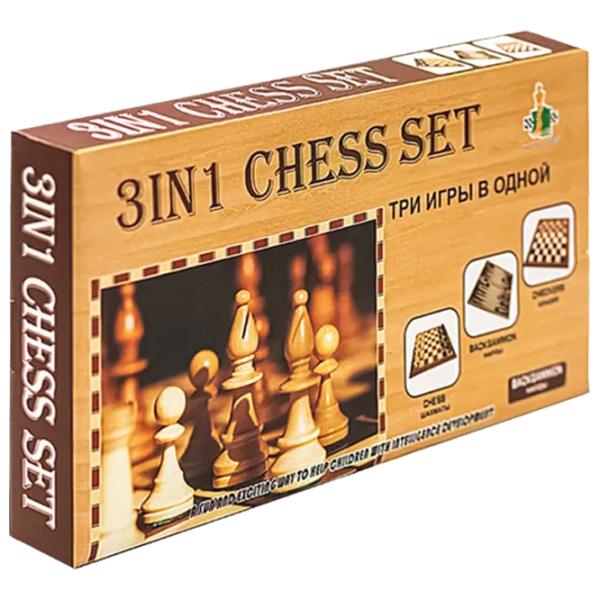 Настольная игра New World 3в1 7+/ Шахматы photo 1 Настольная игра New World 3в1 7+/ Шахматы photo 1