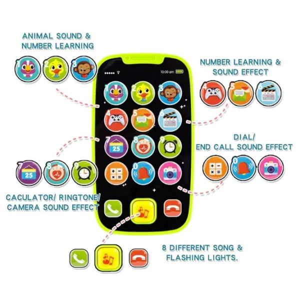 Joc educativ Hola Toys R40/20 1+/ Telefon photo 2