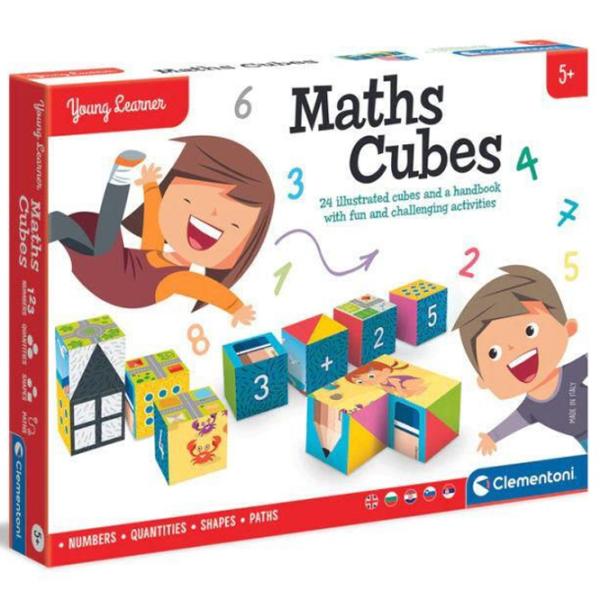 Joc educativ Miscellaneous Math Cubes 5+/ Dezvoltare photo 2