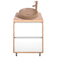 Dulap cu lavoar Montebella Sirius Pe podea / PAL / Beige