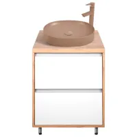 Dulap cu lavoar Montebella Sirius Pe podea / PAL / Beige