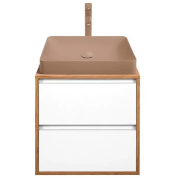 Dulap cu lavoar Montebella Sirius Pe perete / PAL / Beige photo 1