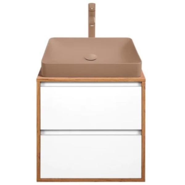 Dulap cu lavoar Montebella Sirius Pe perete / PAL / Beige photo 1