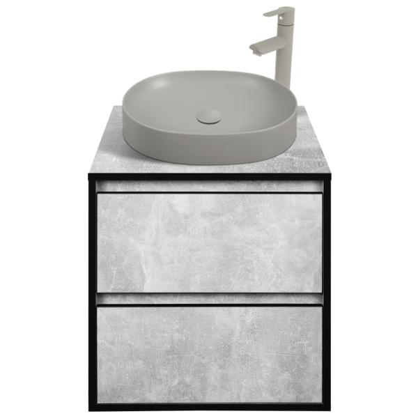 Dulap cu lavoar Montebella Loft Pe perete / PAL / Gray photo 1