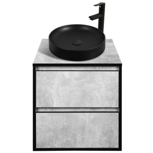 Dulap cu lavoar Montebella Loft Pe perete / PAL / Black photo 1