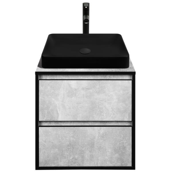 Dulap cu lavoar Montebella Loft Pe perete / PAL / Black photo 1