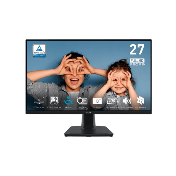 Monitor MSI PRO MP275 27" Full HD 100 Hz / 1 ms / Black photo 1