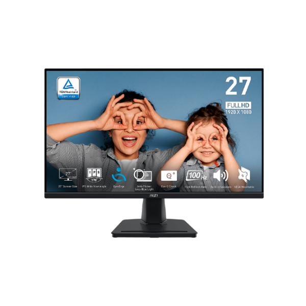 Monitor MSI PRO MP275 27" Full HD 100 Hz / 1 ms / Black photo 1