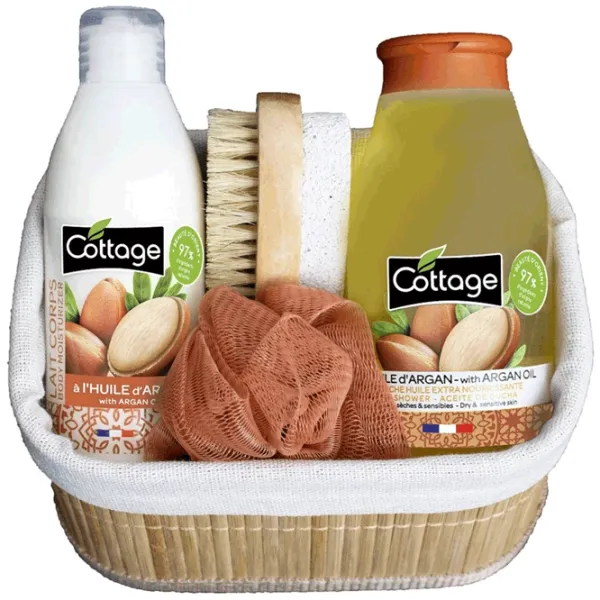 Наборы косметики для женщин Cottage COFFRET HUILE ARGAN 4 / 0.25л photo 1