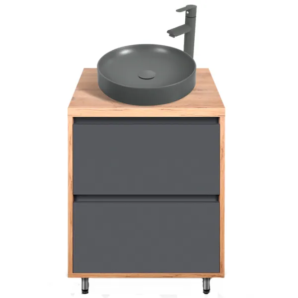 Dulap cu lavoar Montebella Spirit Pe podea / PAL / Gray photo 1