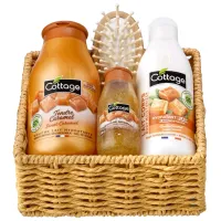 Seturi cosmetice pentru femei Cottage COFFRET LAIT TENDRE CARAMEL 3 / 0.05l