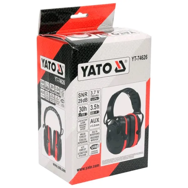 Каски защитные Yato YT74626 Черный photo 3