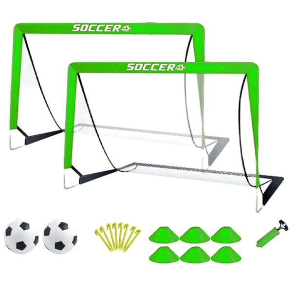 Футбольные ворота Miscellaneous 199959 Зеленый / Металл photo 2 Футбольные ворота Miscellaneous 199959 Зеленый / Металл photo 2