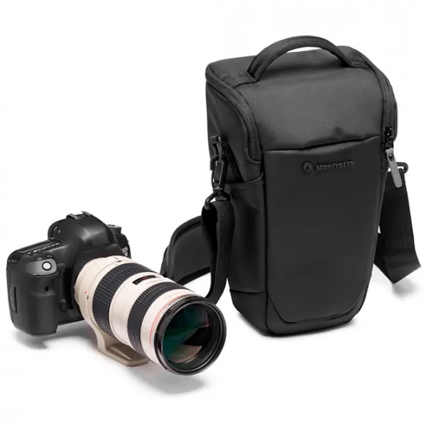 Geantă pentru aparat foto Manfrotto Advanced Holster L III Poliester / Black photo 3