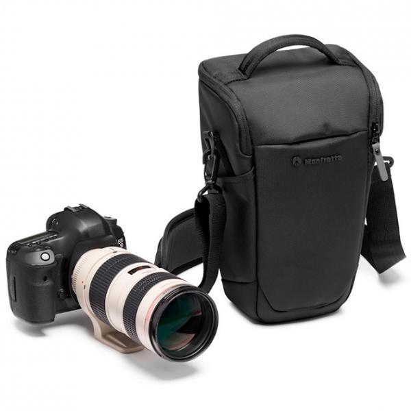 Geantă pentru aparat foto Manfrotto Advanced Holster L III Poliester / Black photo 3
