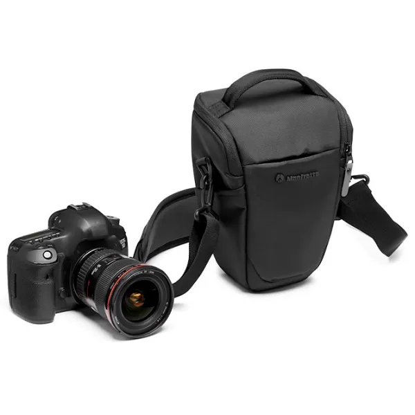 Geantă pentru aparat foto Manfrotto Advanced Holster M III Poliester / Black photo 3