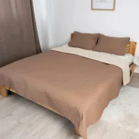 Cuvertură Relaxe Home Vintage  Microfiber / Capucino