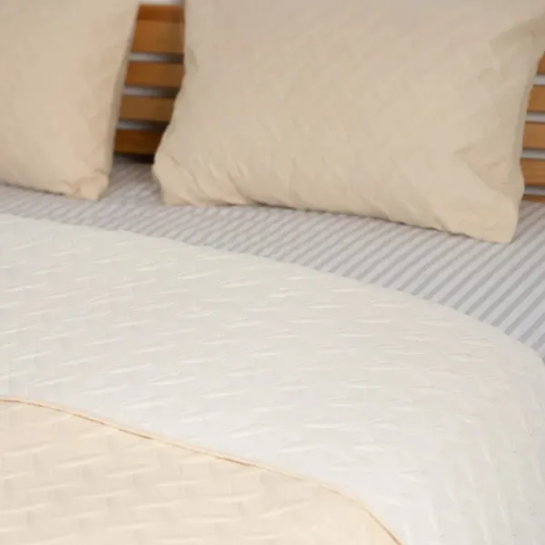Cuvertură Relaxe Home Vintage  Microfiber / Beige photo 2