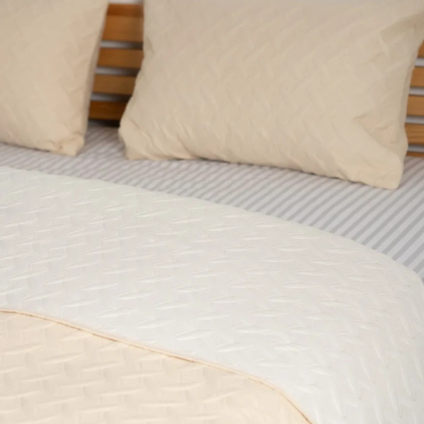 Cuvertură Relaxe Home Vintage  Microfiber / Beige photo 2