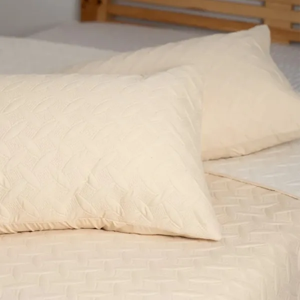 Cuvertură Relaxe Home Vintage  Microfiber / Beige photo 3
