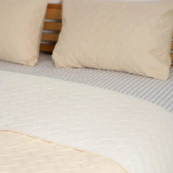 Cuvertură Relaxe Home Vintage  Microfiber / Beige photo 4