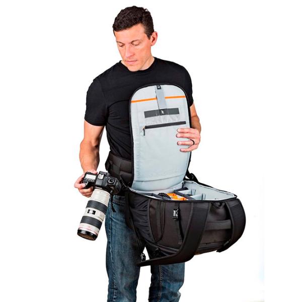 Rucsac pentru aparat foto Lowepro Flipside 500 AW II Poliester / Black photo 12 Rucsac pentru aparat foto Lowepro Flipside 500 AW II Poliester / Black photo 12