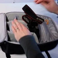 Рюкзак для фотоаппарата Lowepro Tahoe BP 150 Полиэстер / Dark Grey photo 8