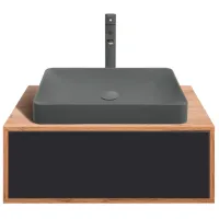 Dulap cu lavoar Montebella Spirit Pe perete / PAL / Gray