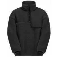 Hanorac pentru băieți Jack Wolfskin JW16102216502   / Black