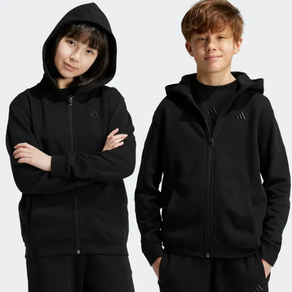Толстовка для мальчиков Adidas ADIX9448   / Черный photo 3 Толстовка для мальчиков Adidas ADIX9448   / Черный photo 3