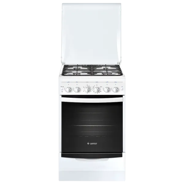 Aragaz Gefest 5101-02 Pe gaz/ White/  photo 1