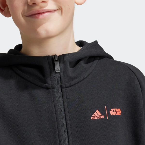 Толстовка для мальчиков Adidas ADIV9635   / Черный photo 3 Толстовка для мальчиков Adidas ADIV9635   / Черный photo 3