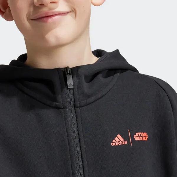 Толстовка для мальчиков Adidas ADIV9635   / Черный photo 3 Толстовка для мальчиков Adidas ADIV9635   / Черный photo 3