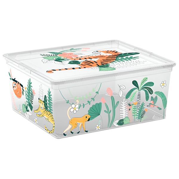 Коробка Kis C-box Tropical M 18л / Пластик photo 1