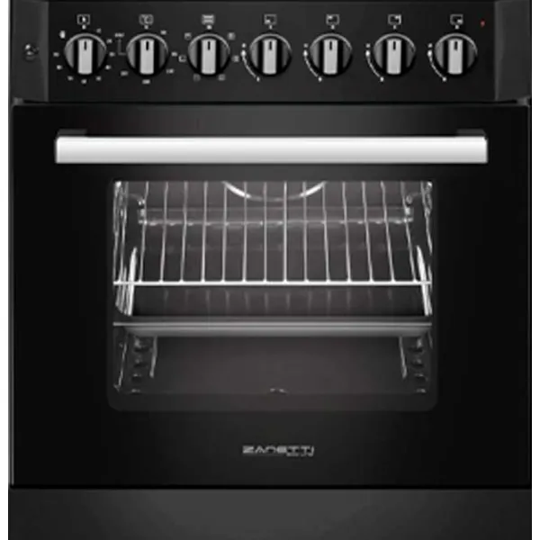 Aragaz Zanetti Z60 EBL Fonta FFD Pe gaz/ Black/  photo 3