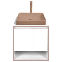 Dulap cu lavoar Montebella Terra Pe podea / PAL / Beige