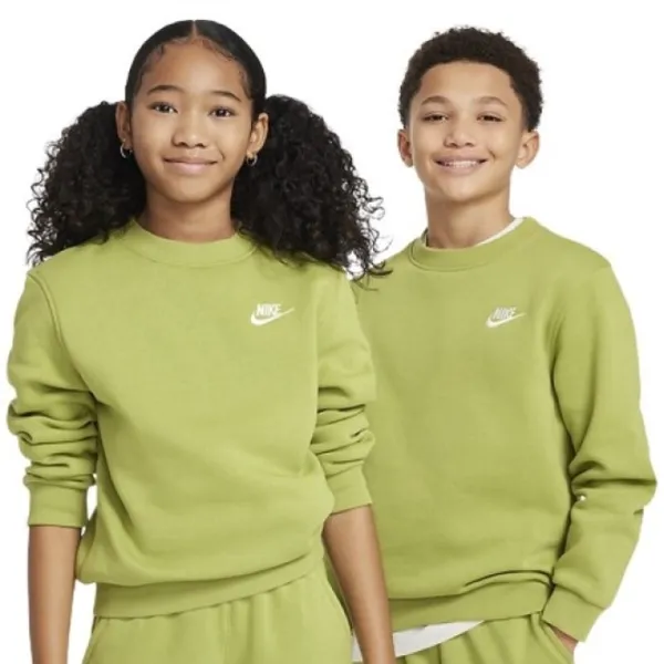 Толстовка для мальчиков Nike NKFD3006377  M / Желто-зеленый photo 1 Толстовка для мальчиков Nike NKFD3006377  M / Желто-зеленый photo 1