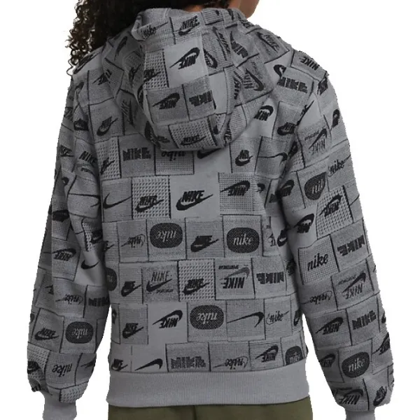 Толстовка для мальчиков Nike NKFN8741084  L / Серый photo 2 Толстовка для мальчиков Nike NKFN8741084  L / Серый photo 2