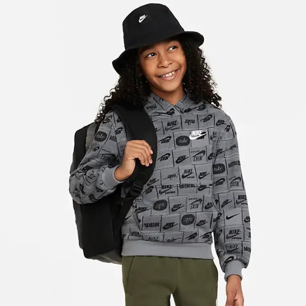 Толстовка для мальчиков Nike NKFN8741084  L / Серый photo 4 Толстовка для мальчиков Nike NKFN8741084  L / Серый photo 4