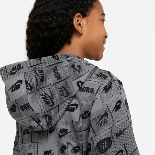 Толстовка для мальчиков Nike NKFN8741084  L / Серый photo 6 Толстовка для мальчиков Nike NKFN8741084  L / Серый photo 6