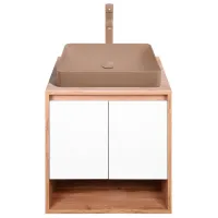 Dulap cu lavoar Montebella Sirius Pe perete / PAL / Brown