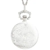 Цепочка с часами для женщин BERNEY 3038 R нерж. сталь / Серебряный photo 2