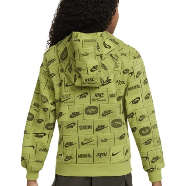 Толстовка для мальчиков Nike NKFN8741377  S / Зеленый photo 2 Толстовка для мальчиков Nike NKFN8741377  S / Зеленый photo 2