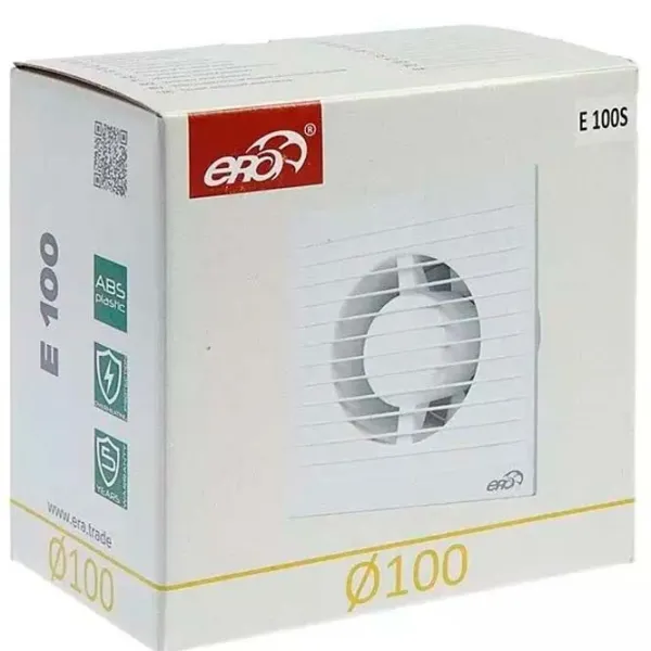 Ventilator de evacuare ERA E 100 S 14 W / 90 m3/ora photo 4 Ventilator de evacuare ERA E 100 S 14 W / 90 m3/ora photo 4