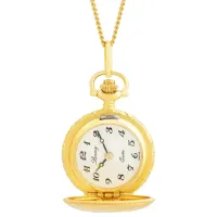 Цепочка с часами для женщин BERNEY 3068 P нерж. сталь / Золотистый