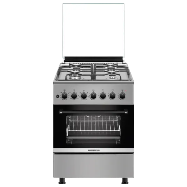 Aragaz Electroplus EP6060 EIX Fonta Pe gaz/ Inox/  photo 1