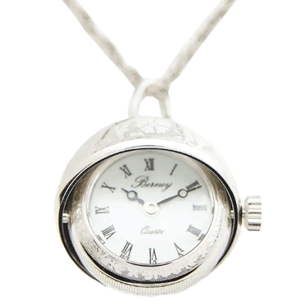 Lanț cu ceas pentru femei BERNEY 3912 Inox / Silver photo 1